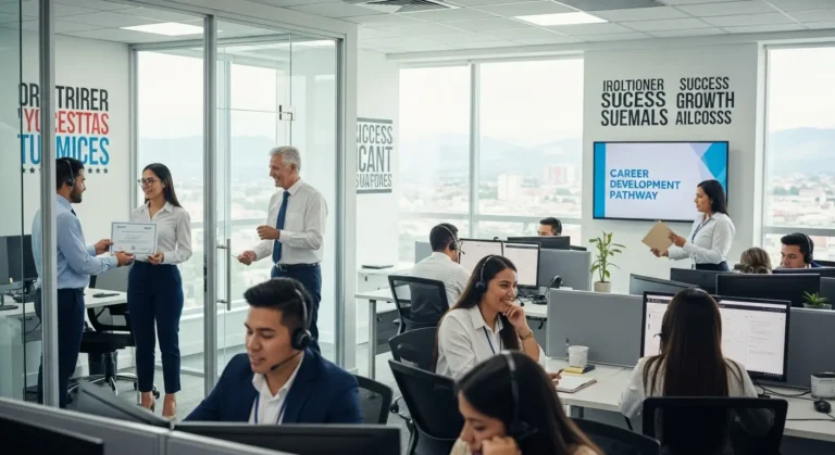 Crecimiento profesional en call centers Guatemala
