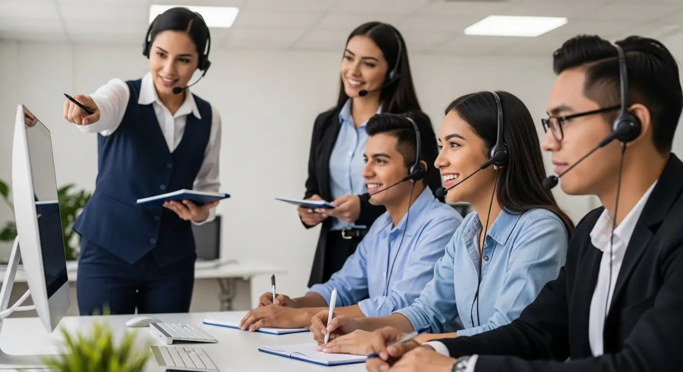 Capacitación pagada para nuevos agentes en call centers Guatemala sin experiencia.
