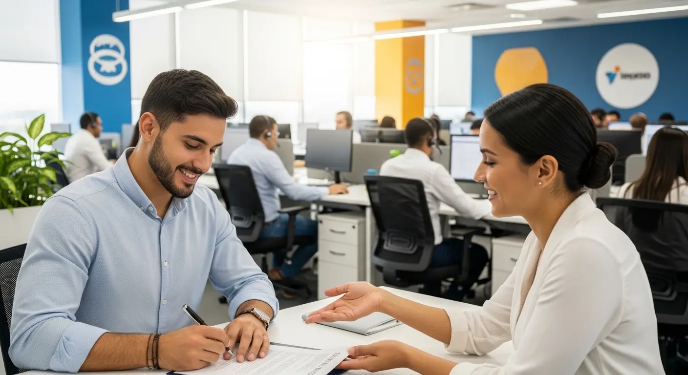 Empleo formal en call center Barranquilla con beneficios legales y estabilidad laboral.