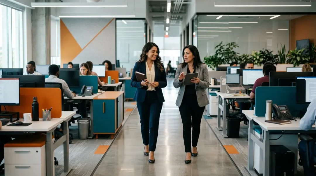 Profesional avanzando en su carrera dentro de un call center en Guatemala